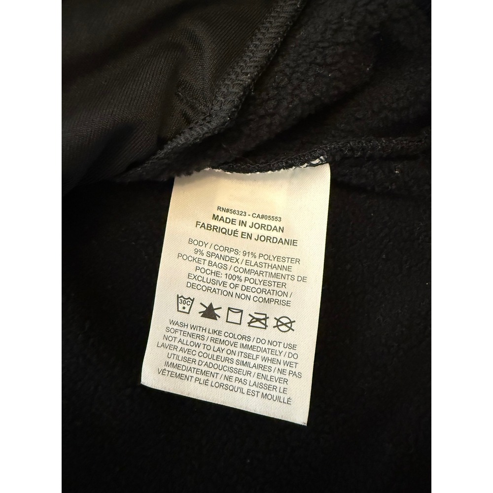 Nike Athena Volleyball Full Zip Hoodie Black Gold Womens Small ATHENAVB Fleece - Picture 9 of 11